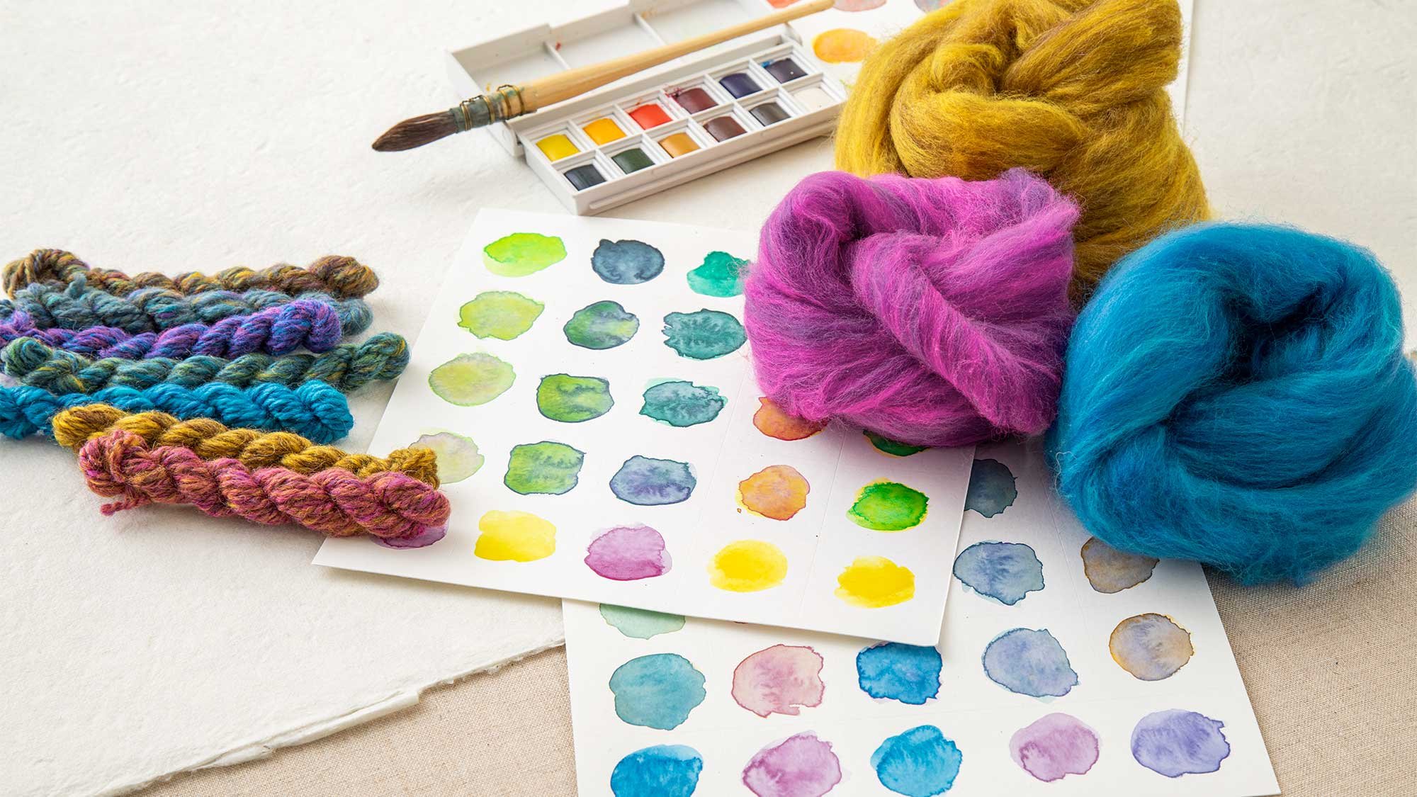 Primary Shift: Sampling a Range of Handpsun Rainbows Image