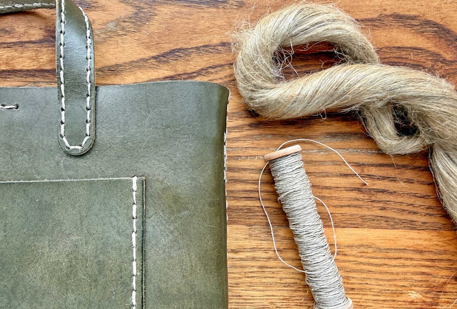 Handspun Linen for Leatherwork: An Intrepid Spinner’s Adventure Image
